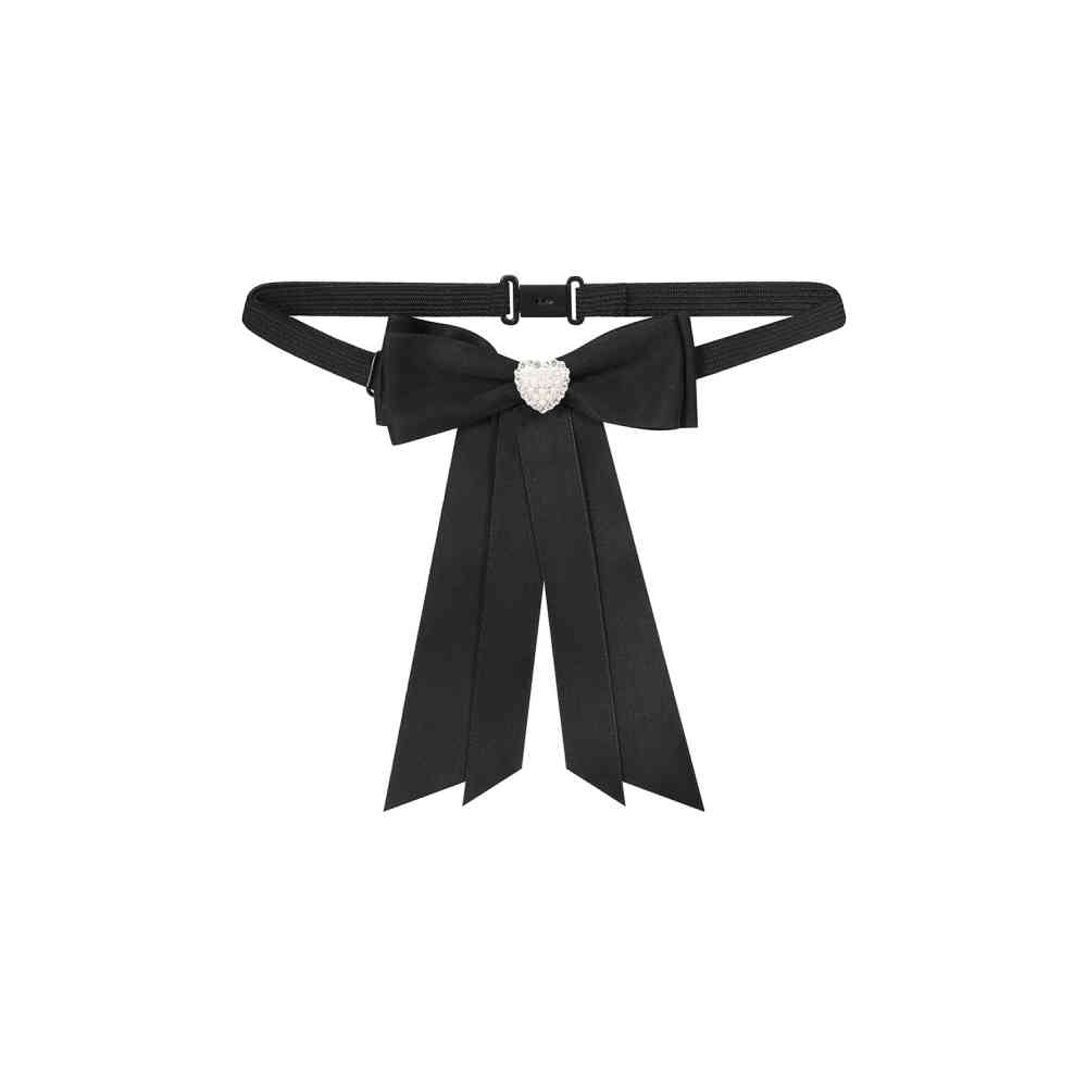 Banned - Old Hollywood Vlinderdas - Zwart